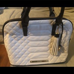 Brahmin black and white pocketbook. No strap.